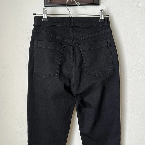 3x1 Jason Wu Collab Black Jeans W4 Slim Straight Edgy Denim, Size 26 - Picture 8 of 16